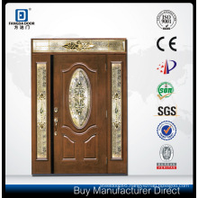 High End Wood Look Classic Hand Made Fiberglass Front Door